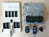 BMW 435i F36 N55 3.0L DME ECU CAS Key Set OEM 7540686 2014