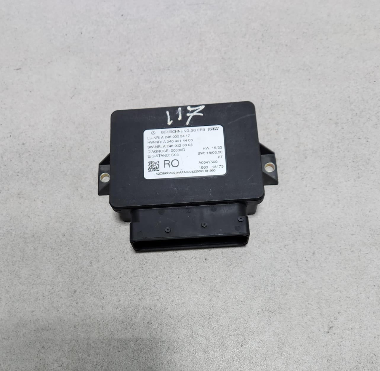 Benz Parking Brake Control Unit A2469003417 GLS X166