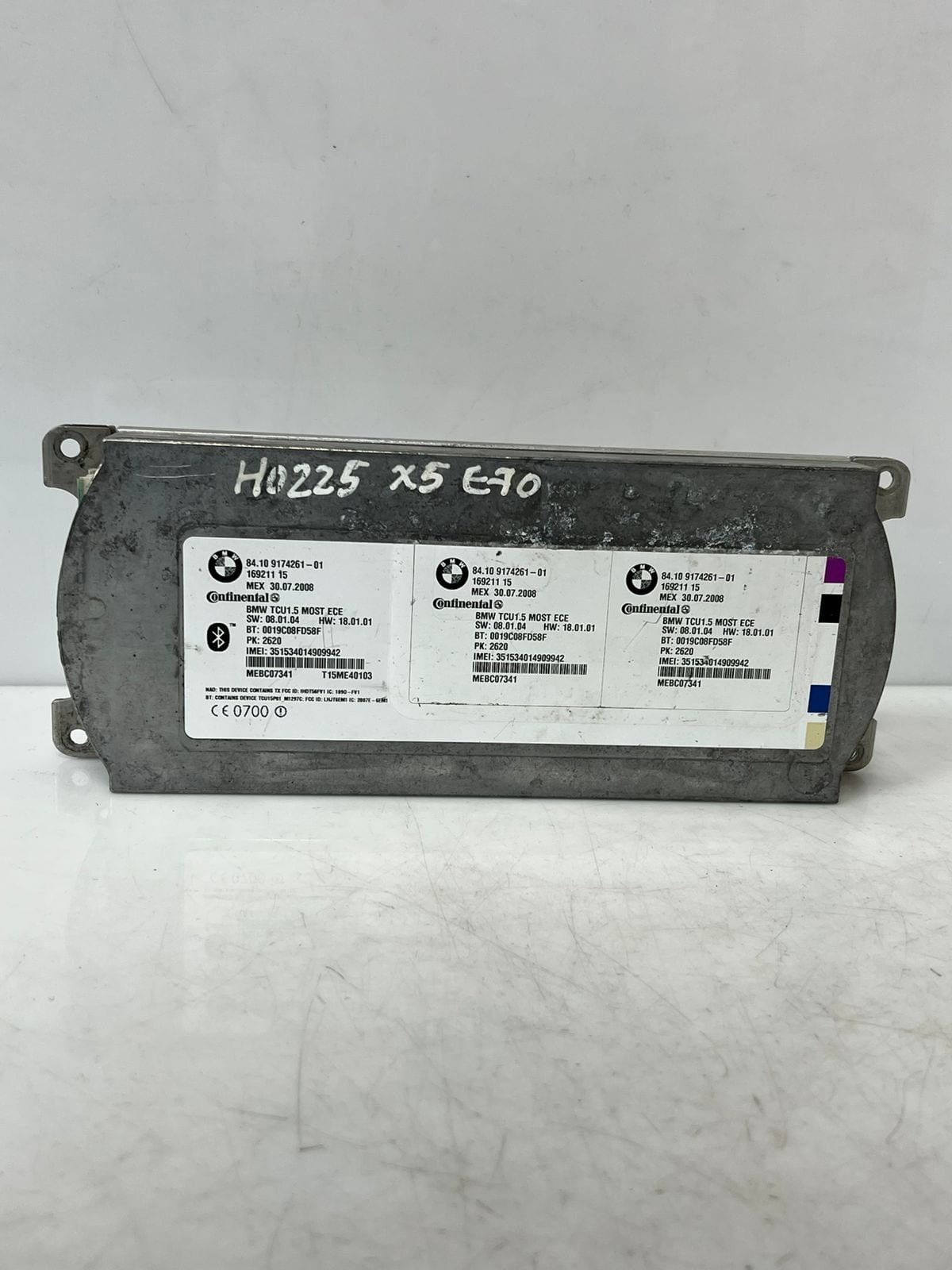 BMW E60, E87, E90 Bluetooth Control Unit Module 9174261 OEM