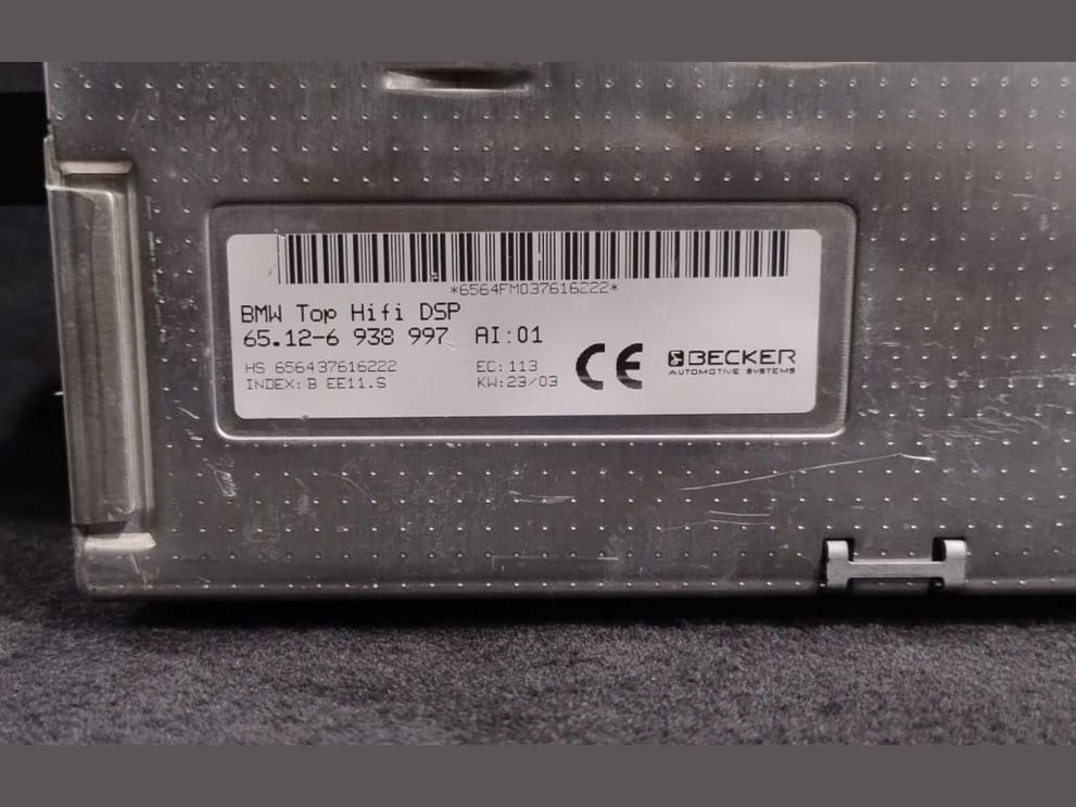 BMW E65 E66 LOGIC7 TOP HIFI DSP AUDIO AMPLIFIER AMP 65.12- 6938997