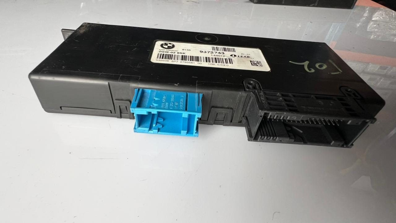 2012-16 BMW M5 Central Gateway Module 9372743 F10 F11 