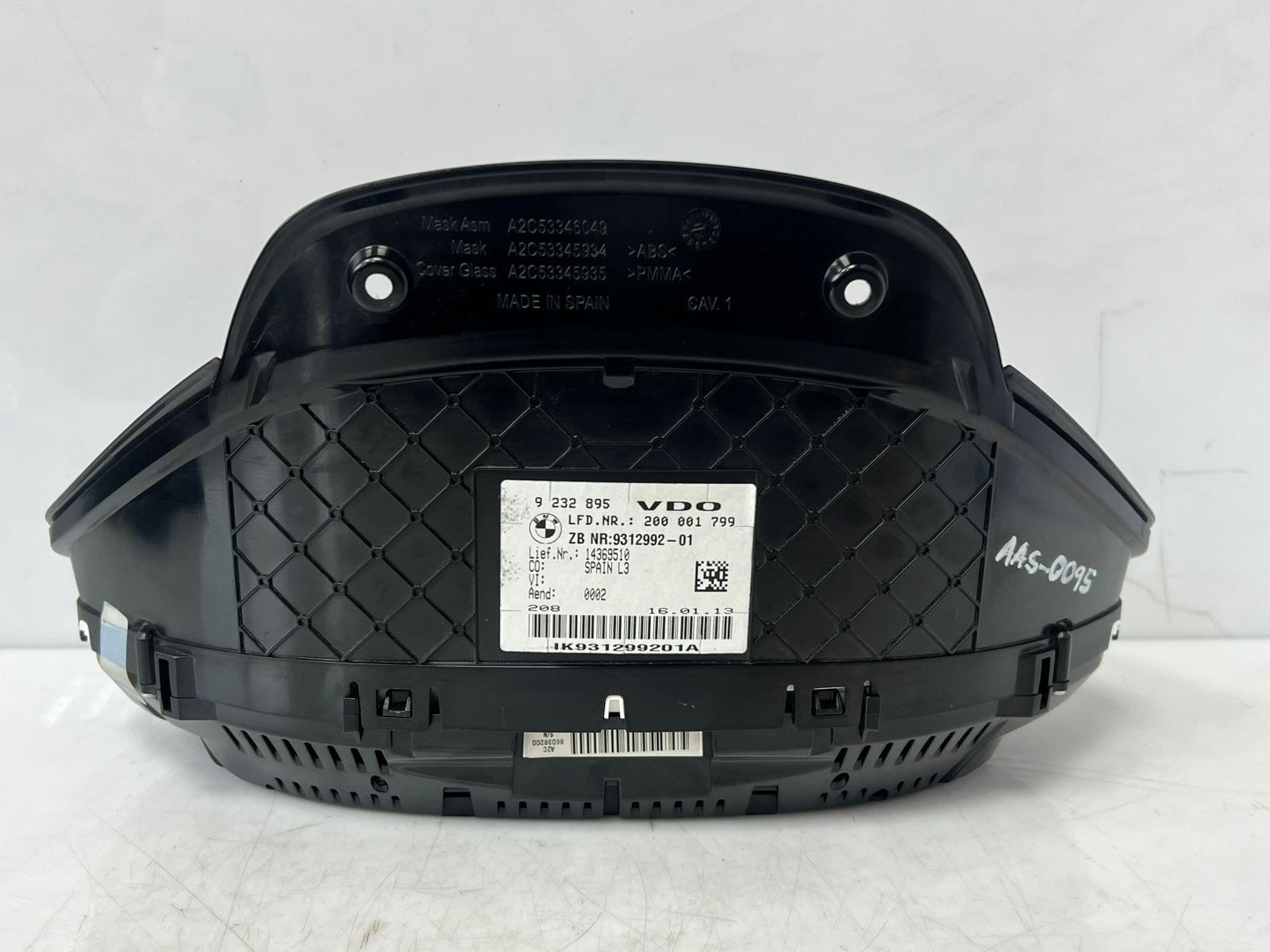 BMW Instrument Cluster 9312992 320i, 418i, 420i, 428i, 430i F30 F31 F32 F33