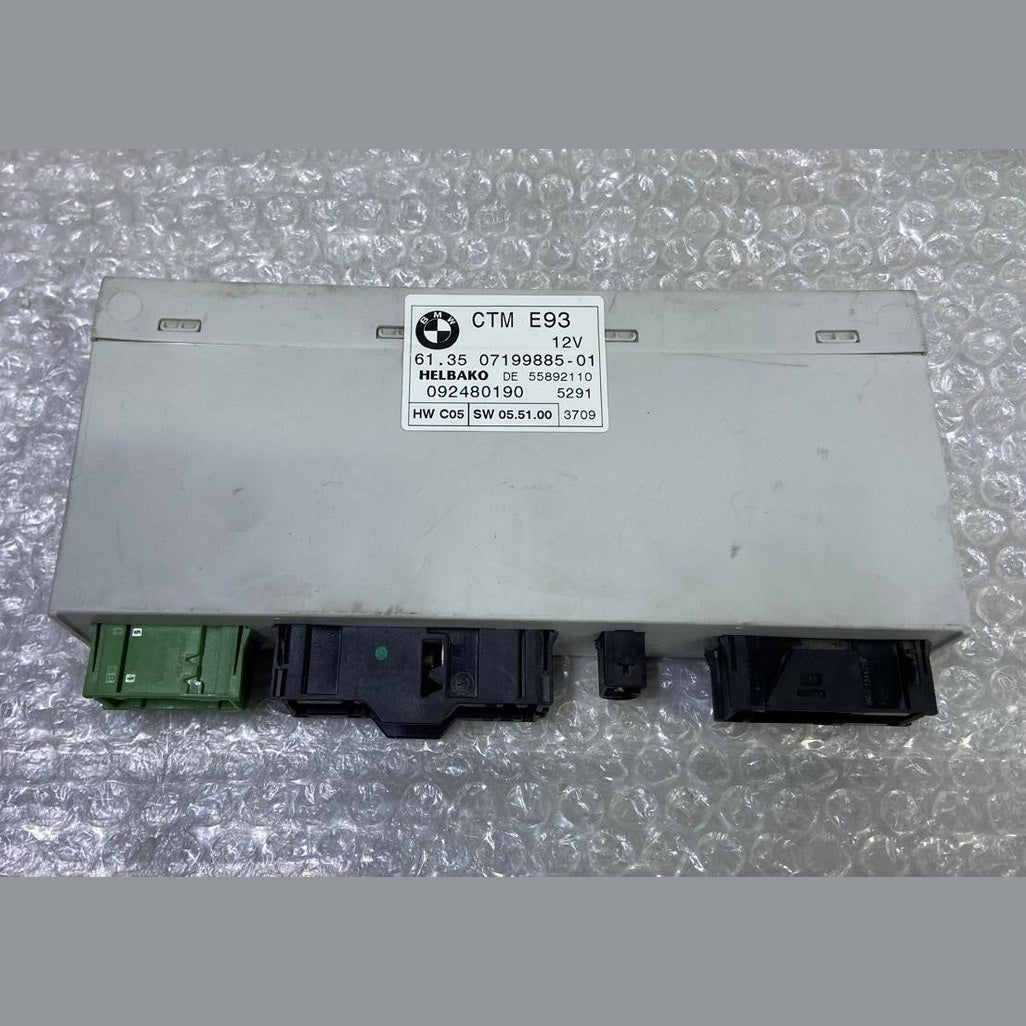 OEM BMW E93 Cabrio Convertible Folding Top Roof ECU Module CTM 7199885