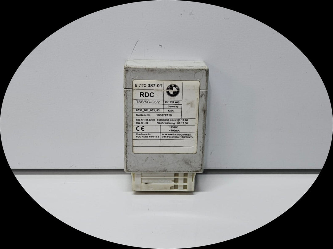 6778387-2007-2010 BMW 328i X5 E70 E63 E64 Tire Pressure Control Module OEM