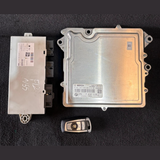 BMW F12 640I N55 ENGINE CONTROL MODULE ECU SET WITH KEY  OEM - 7632155