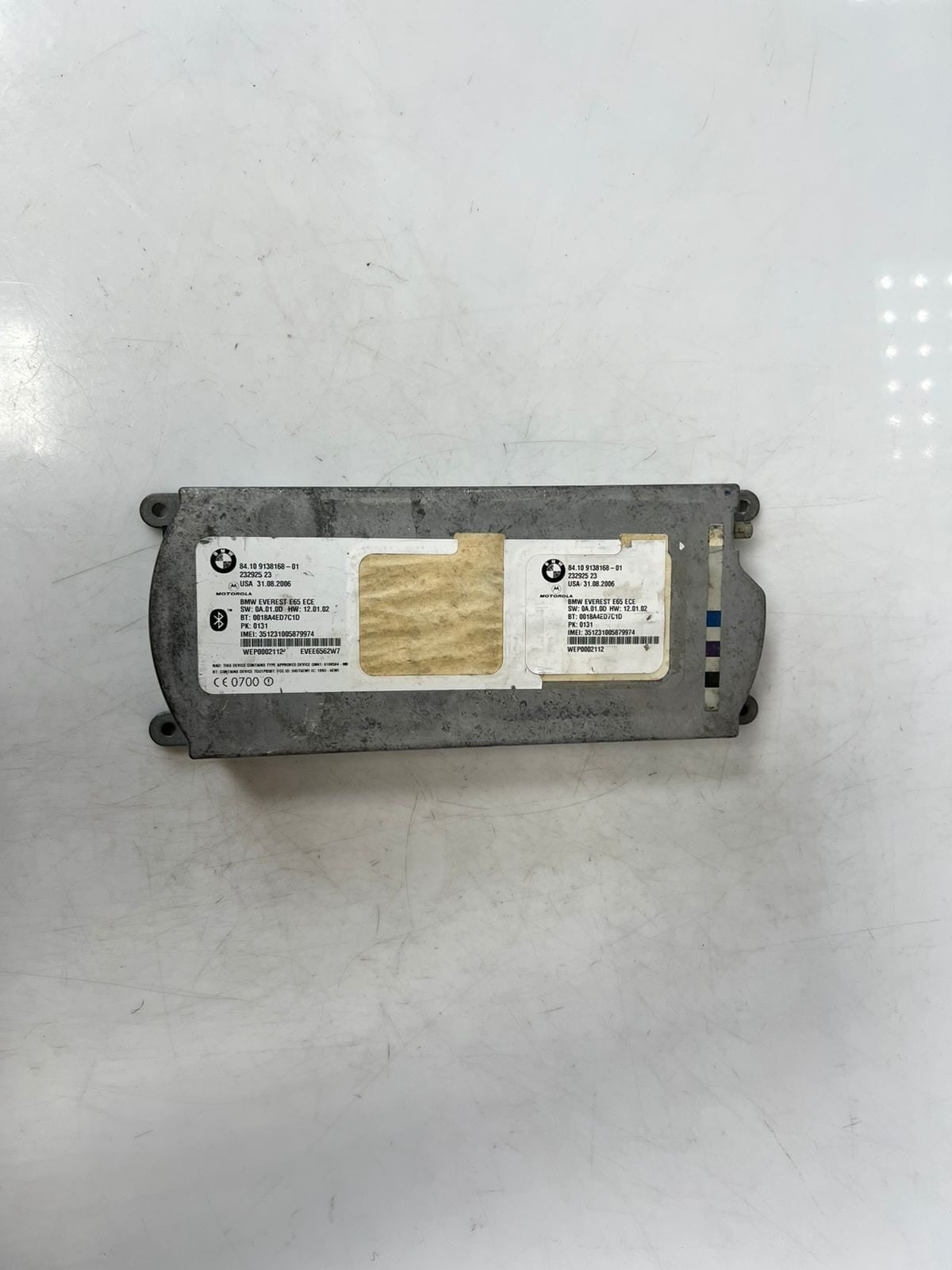 2002-2005 BMW 745i E65 E66 Bluetooth Telematics Control Unit Module 9138168 OEM