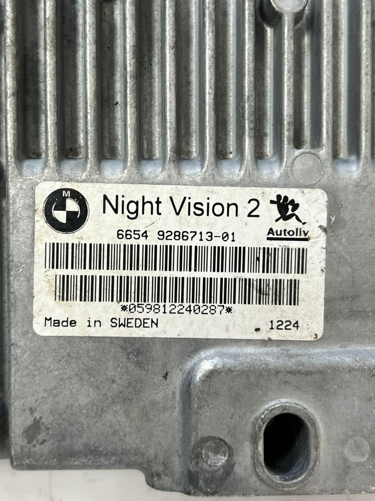 2014-2018 BMW X5 F10, F12, F15 M5 M6 Night Vision Control Module 9286713 OEM