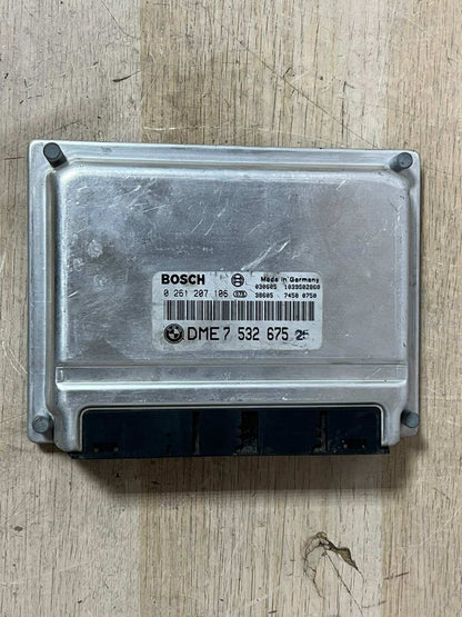 2001-2002 BMW X5 Engine Control Module 7532675 X5 4.4L V8 M62 E53