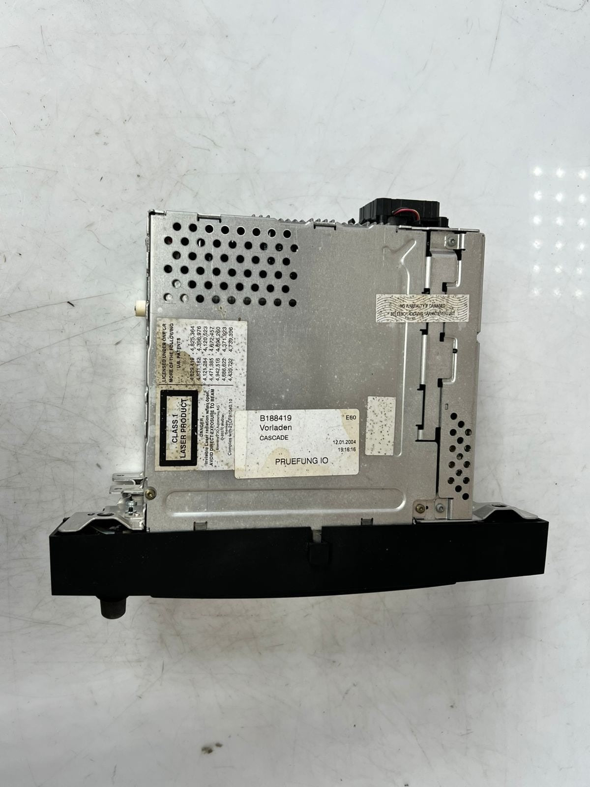 BMW E60 Gps Navigation Cd Mini Disc Module 6947153 OEM