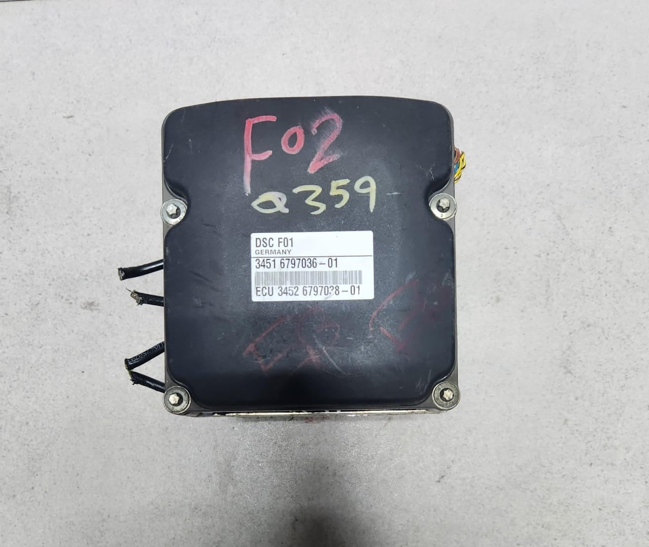 BMW Abs Anti-Lock Brake Pump Module 6797036 F01 F02 7 Series and F07 5 Series 