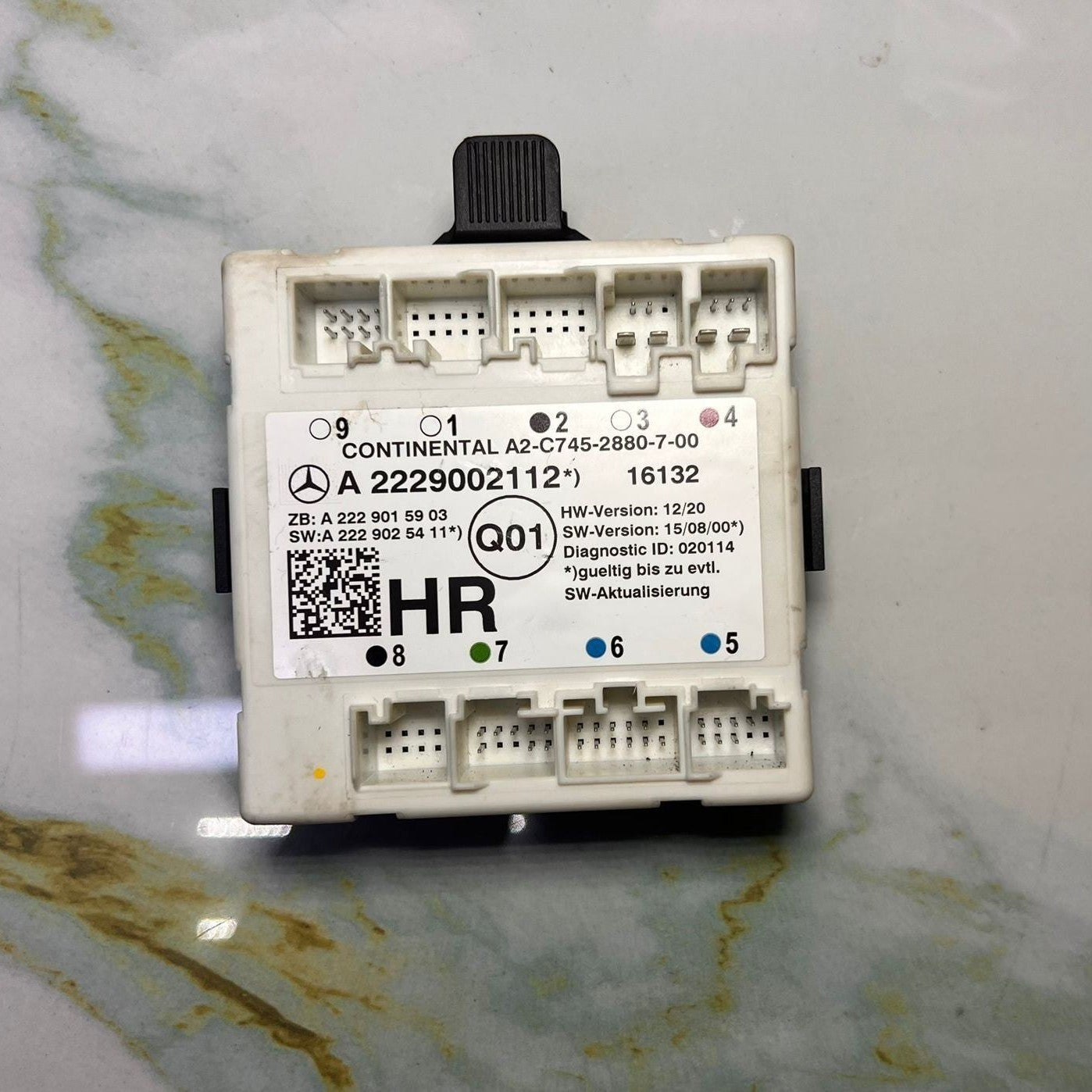 2015-2018 Mercedes-Benz C300 C43 Door Control Module A 2229002112 C-Class W205