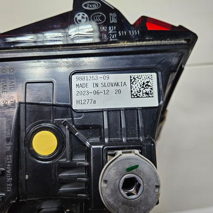 2021-2023 BMW X7 G07 Rear Left side Taillight 9881353 OEM