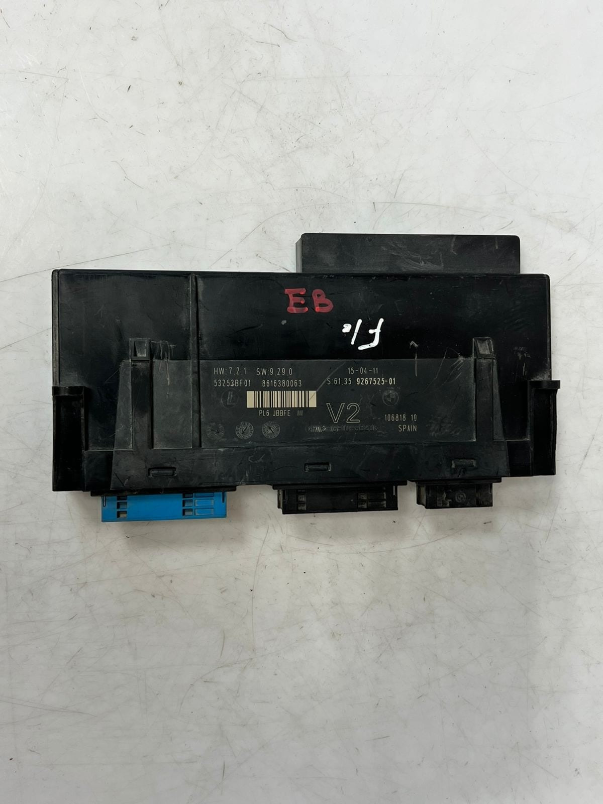 2011 BMW 550i F10 F11 5' F SERIES Body Control Module 9267525 OEM