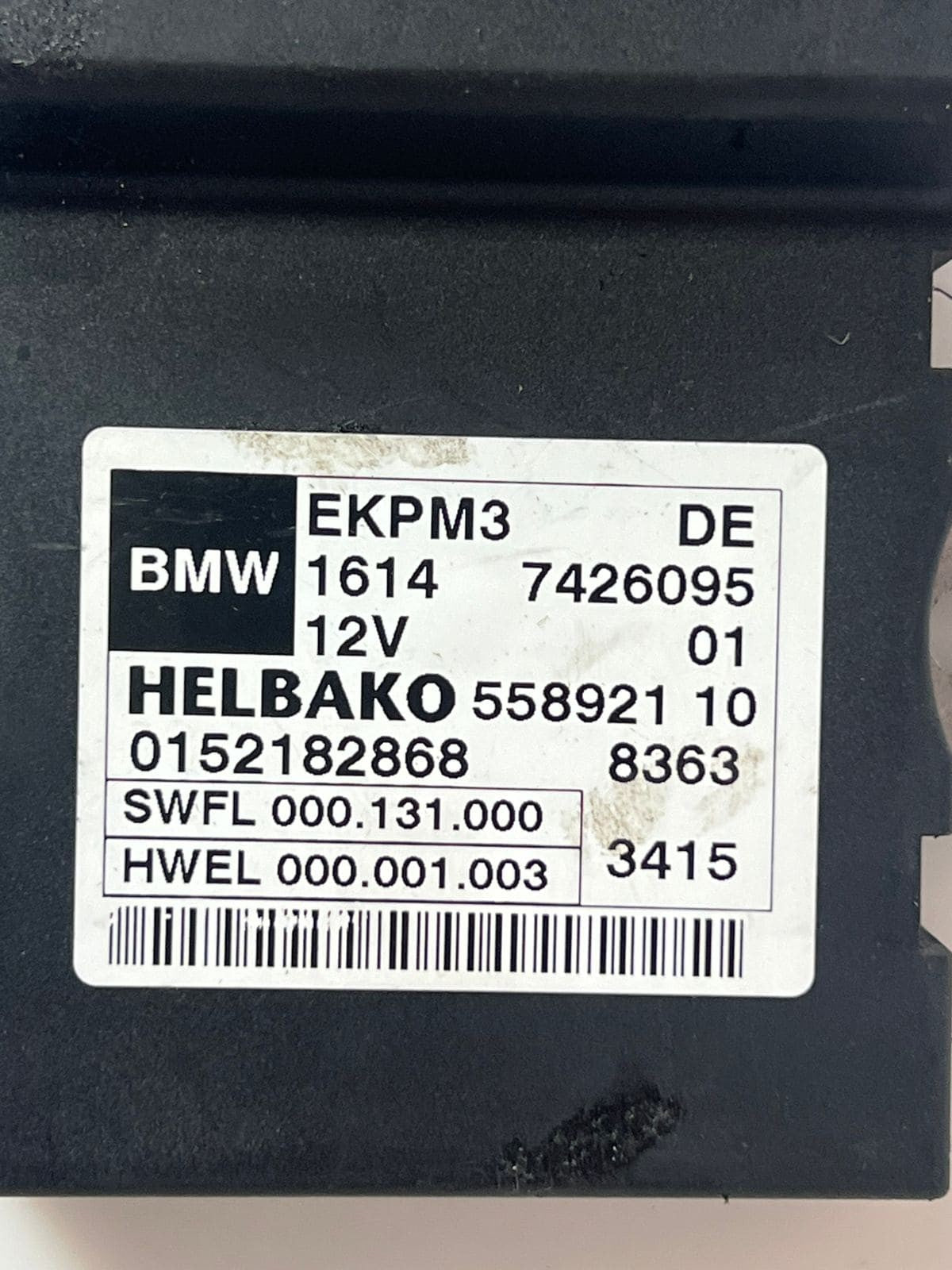 2015-2018 BMW X4 xDrive28i Fuel Pump Control Module 7426095 OEM