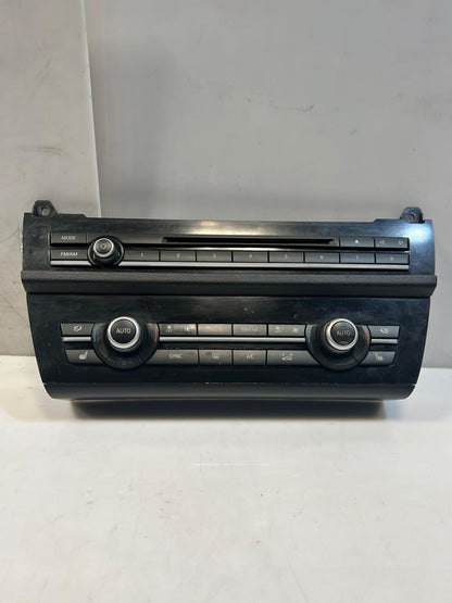 2011-2016 BMW 535i 5 Series F10 F11 Climate Control Unit CD AC PANEL 9324324 OEM