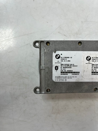 2005 BMW 525i 5' 6' E60 E63 E64  Bluetooth Telematics Control Module 6955688 OEM