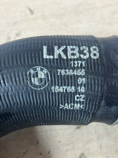 2016 BMW 2 Coupe F22 Right Intercooler Hose 7638455 15476810 1.5i 