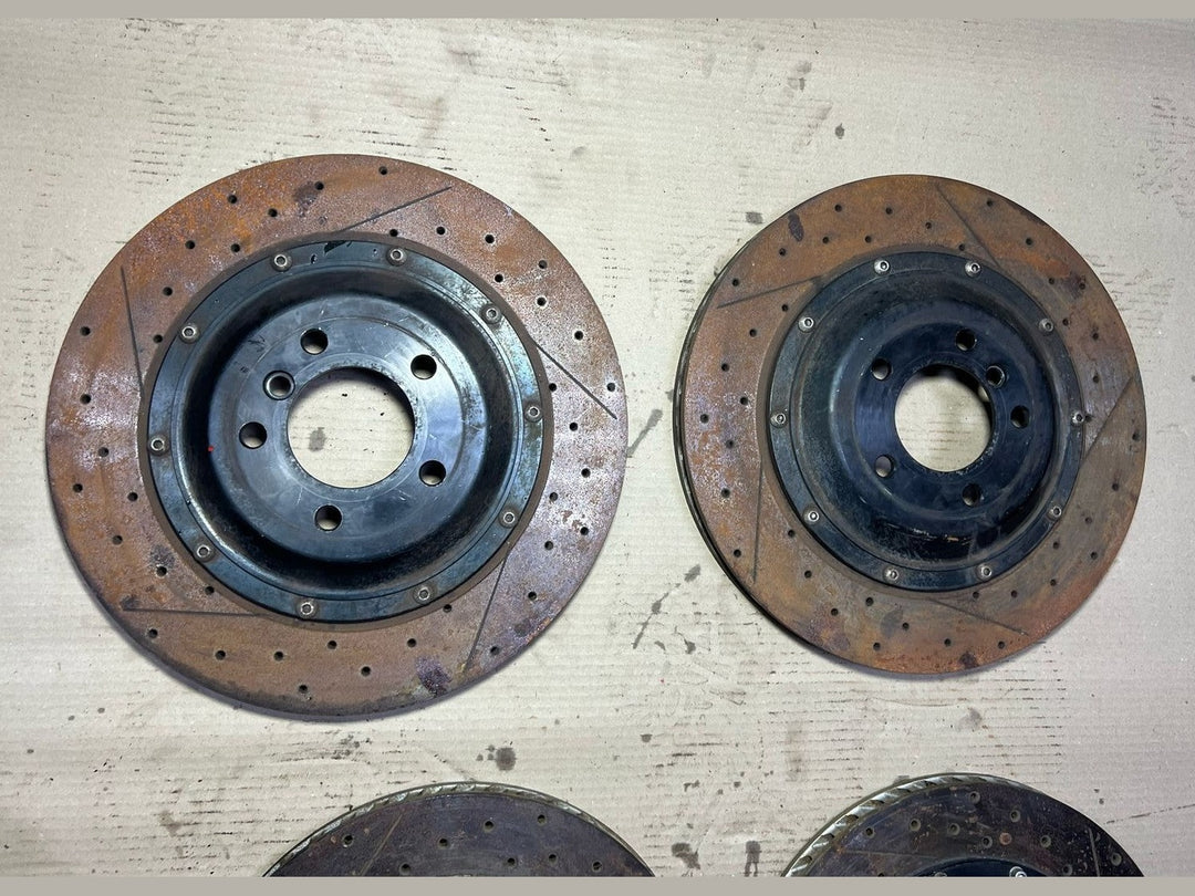 10-14 Mercedes-Benz W212 E-Class AMG E63 Front \ Rear Calipers Brake Discs Set