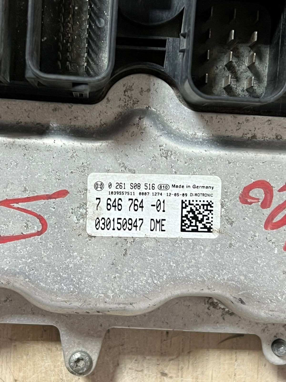 2012 BMW X3 F25 28i xDrive N20B20A Engine Control Unit ECU 7646764