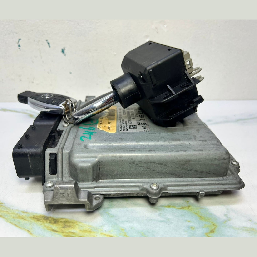 Mercedes CLA GLA ECU Engine Control Module Ignition Switch 2Key Set A270 9002100