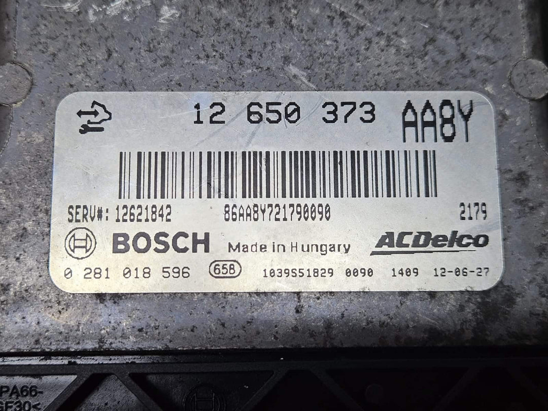 12650373-2012-2020 Holden Colorado RG 2.8L diesel Engine Control Unit ECU OEM