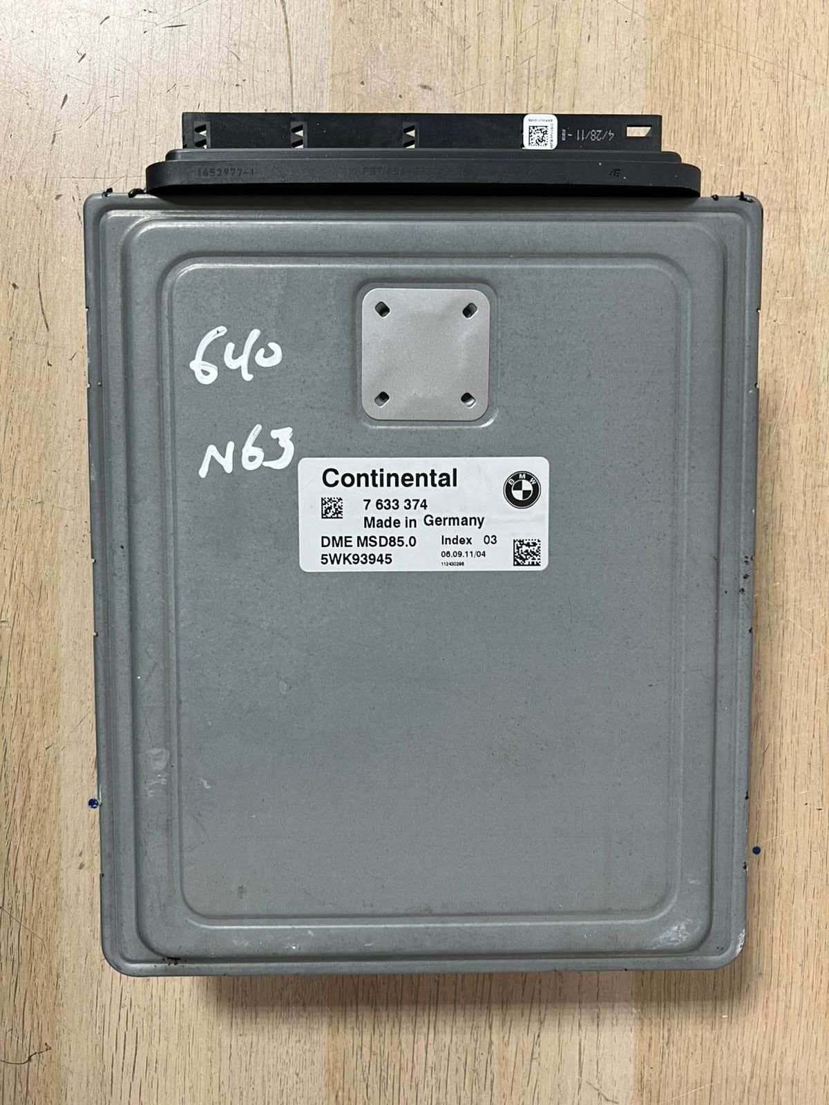 2008-2015 BMW 750i Engine Control Unit 7633374 7 6 SER F02 F06 F12 650I ECU SET