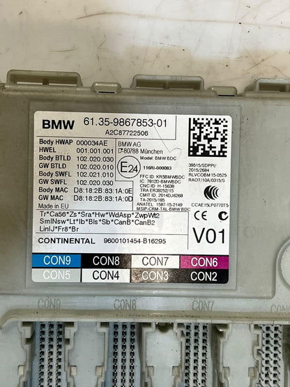 BMW 7 Series G11 G12 730d xDrive Engine Control Unit ECU SET DDE 8593720 OEM