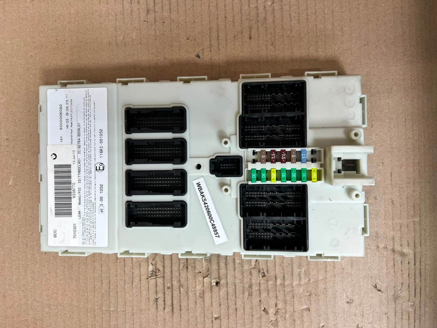 2013 BMW X5 F15 30dX N57N Engine Control Unit ECU SET DDE+BDC+2KEYS 8573789