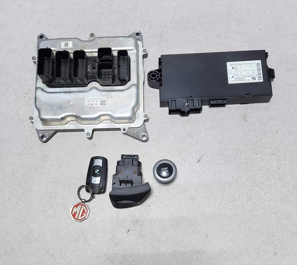 2014 BMW X1 E84 N20 Engine Control Unit ECU Set 8631727 OEM