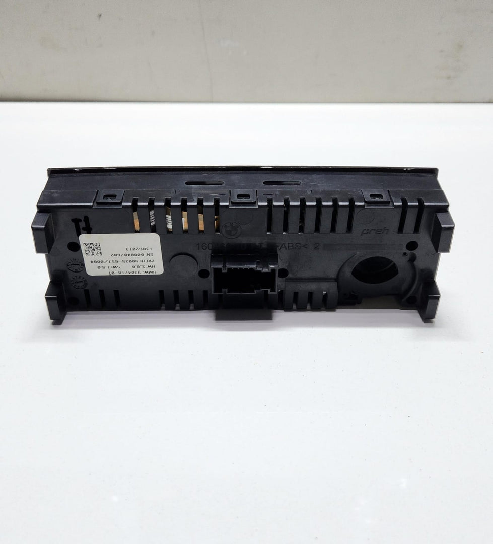 Genuine 2011-2015 BMW 740Li Rear Climate Control Unit 9304718 F01 F02 F03 F04 