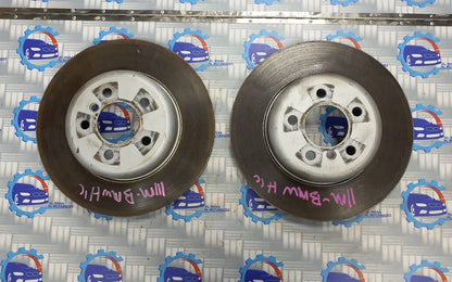 BMW F30 REAR LEFT & RIGHT  WHEEL VENTILATION BRAKE DISC SET 1258528