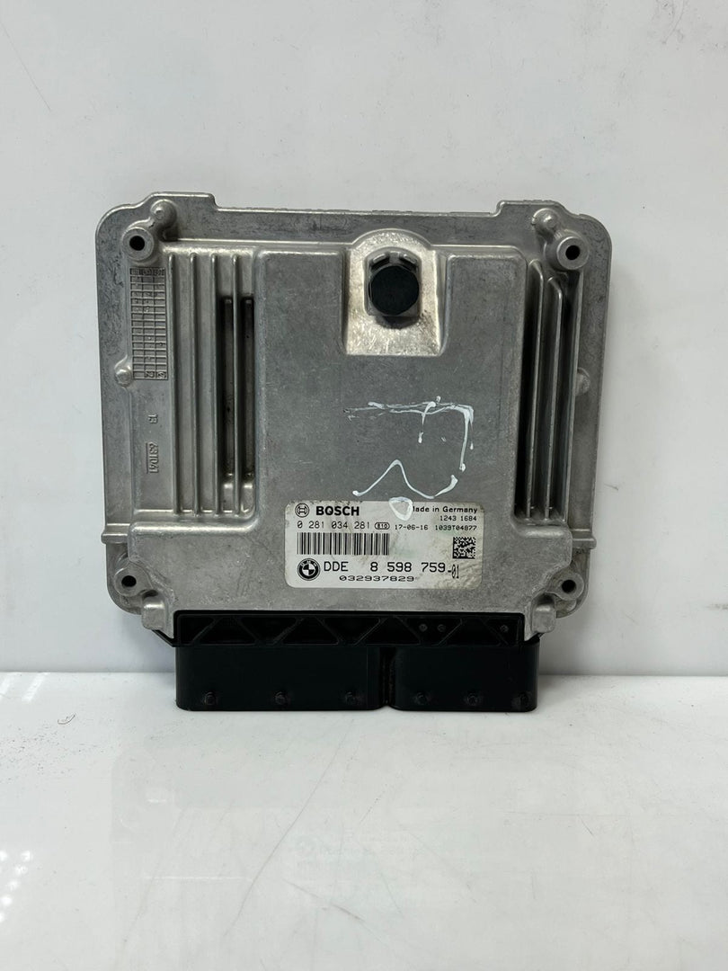 2017 BMW 320D Bosch 0281034281Engine Control Unit ECU DDE 8598759 OEM