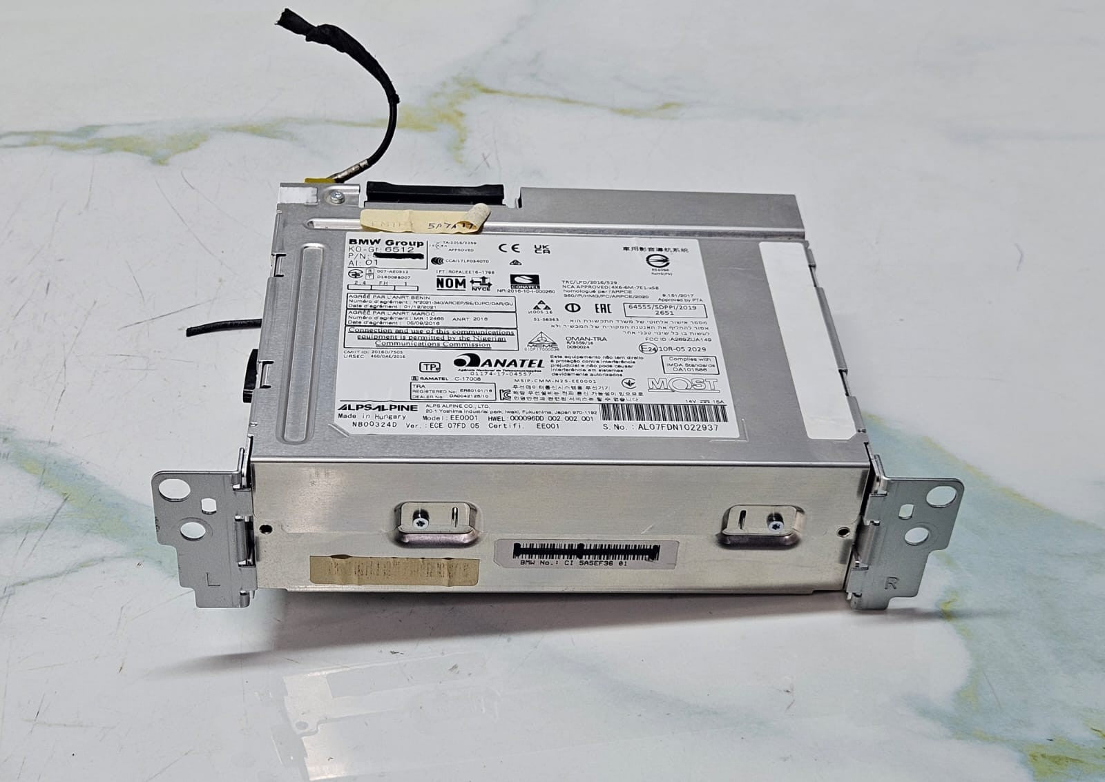 BMW F39 F48 Sat Nav Player Head Unit ECU 5A7A176 OEM