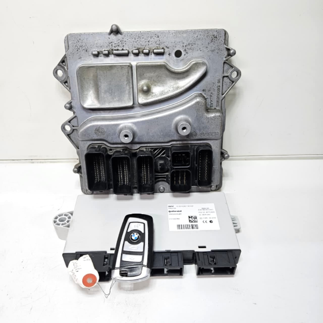 7638781-2012-2013 BMW X3 335i N55 Engine Control Unit MEVD1726 ECU ECM Key Set