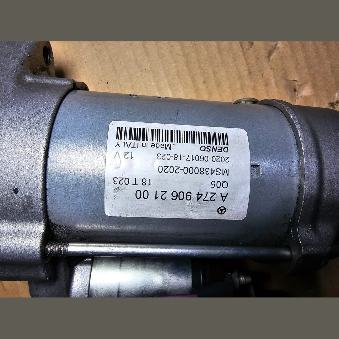 2014-2020 Mercedes-Benz W205 W212 OM274 Engine Motor Starter A274 9062100 OEM