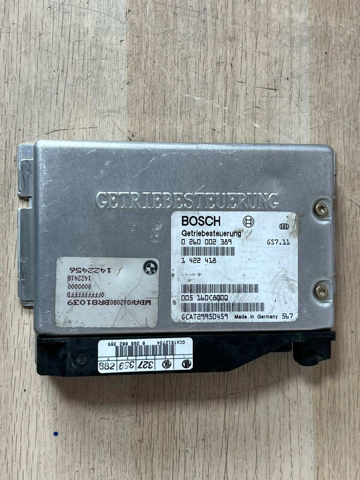 1995 BMW 525i Transmission Control Unit 1422418 E34 525i and E38 7 Ser