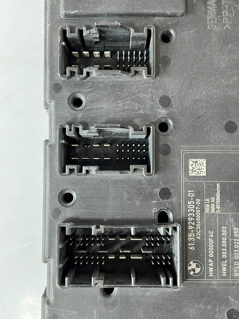 BMW 3 Series F30 1 Series F20 Body Control Module BCM 9293305 OEM