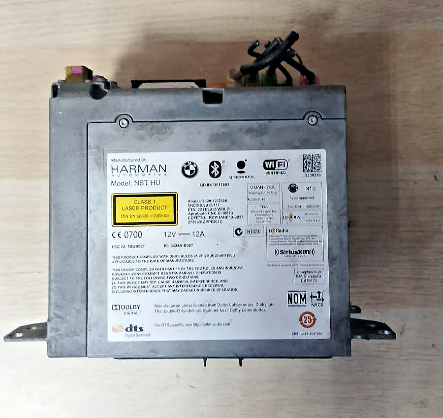 BMW NBT High Navigation Unit F20 F30 F32 F01 F15 X5 X6 OEM 936765001