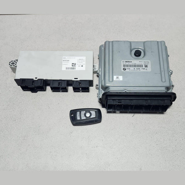 BMW Engine Control Unit 8509794 F10 535d with N57S  ECU SET DIESEL 