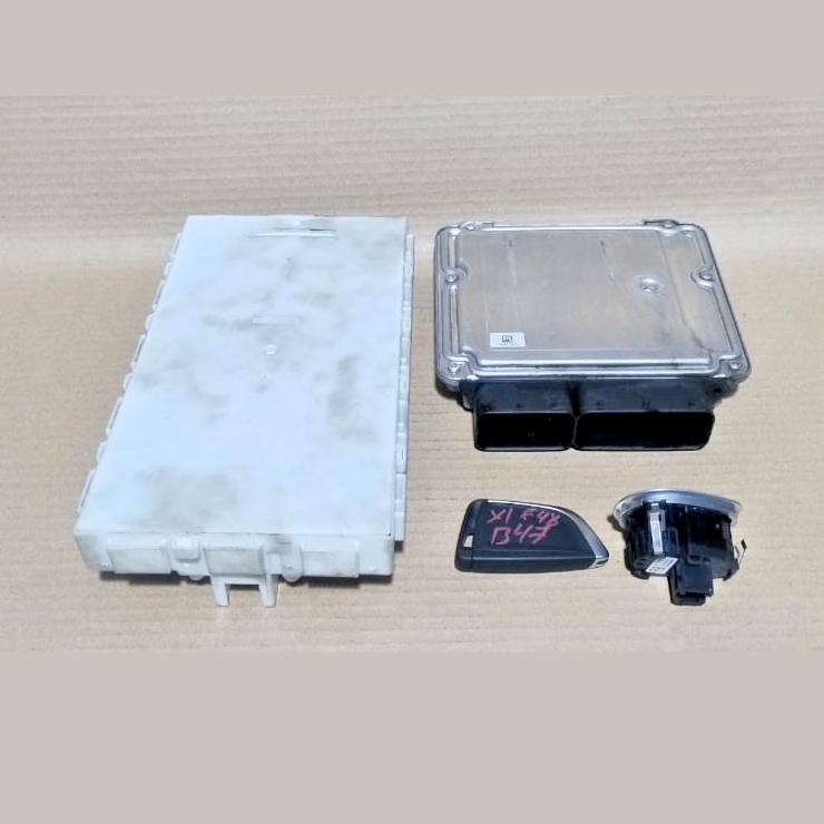 BMW X1 F48  B47 ENGINE CONTROL UNIT ECU SET WITH KEY - 8470176