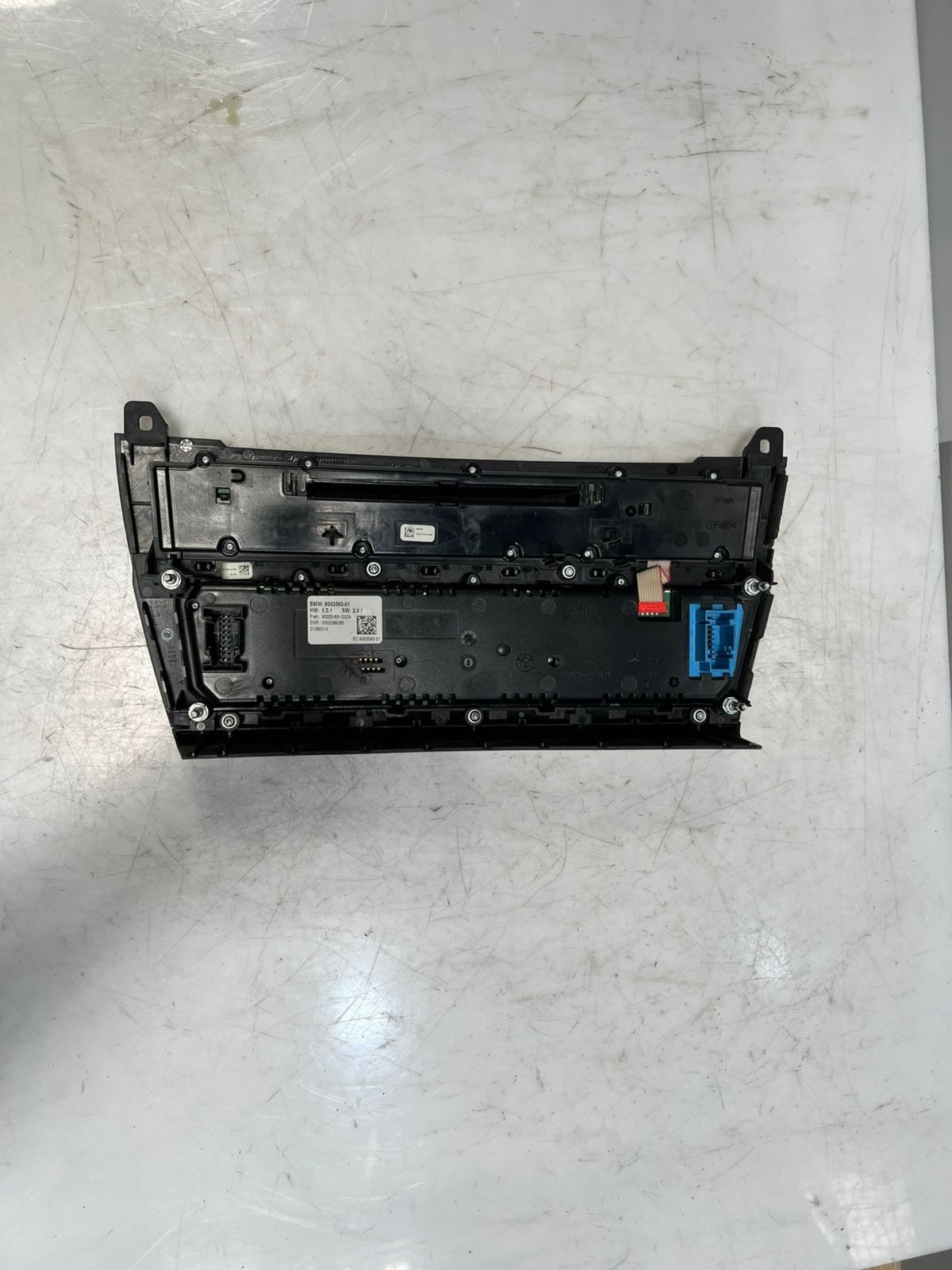 BMW 5 Series F10 F11 Climate Control Module FM/AM AC AUTO PANEL 9353593 OEM