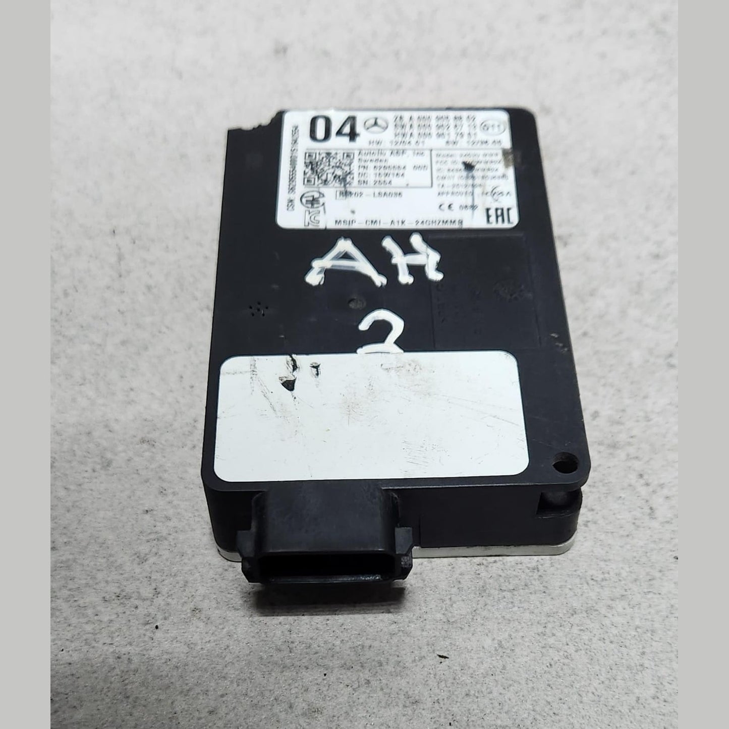 2014 Mercedes-Benz E63 AMG Blind Spot Radar Sensor A0009058802 W166 GLE W212 E63