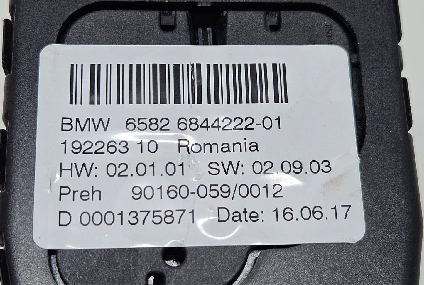6844222-2017 BMW 7 Series G11 G12 iDrive Controller Switch OEM
