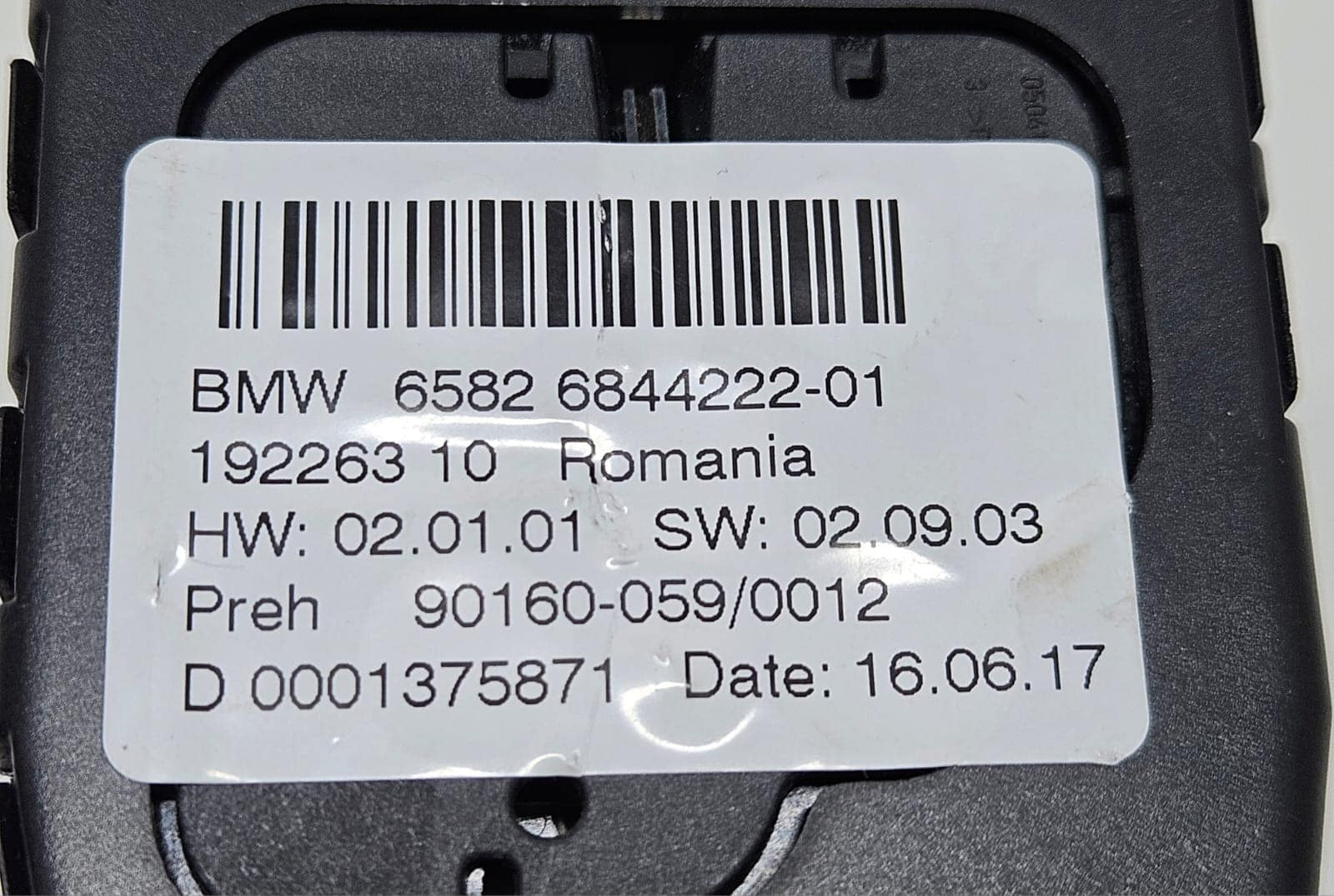 6844222-2017 BMW 7 Series G11 G12 iDrive Controller Switch OEM