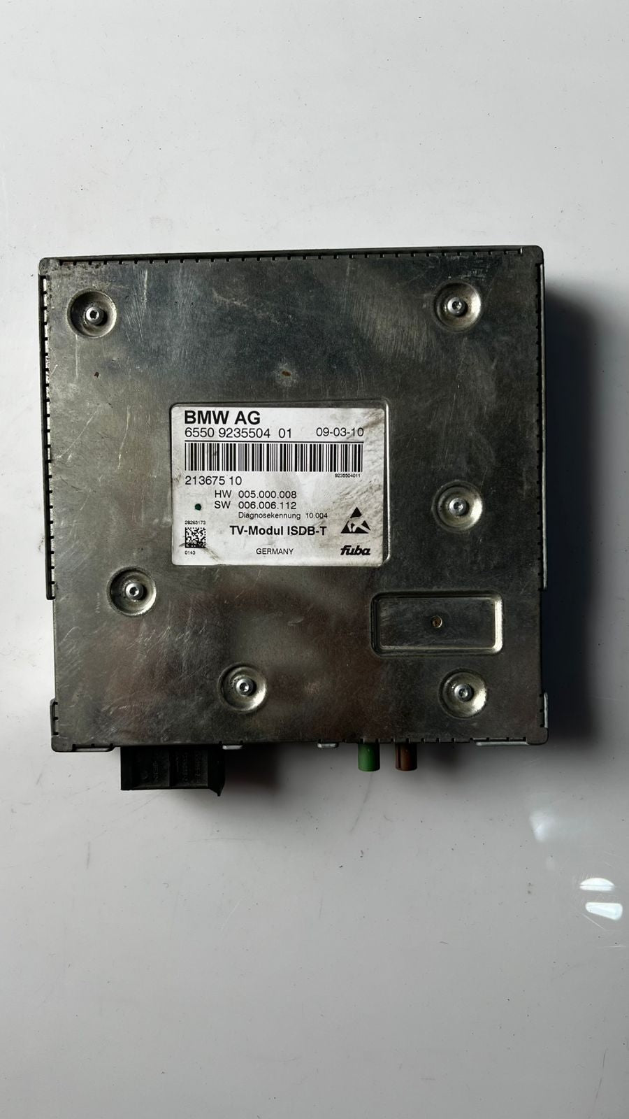 BMW F10, F11, F30, F31, F32, F01, F25, F15, F16 Tv Module 9235504