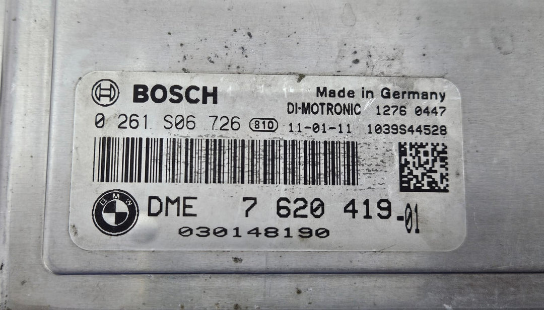 7620419-2011-2016 BMW 535i F10 F07 N55 Engine Control Unit DME Set OEM
