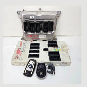8625241-BMW F20 F21 F30 F31 N30 Engine Control Unit MEVD17.2.5 DME Key Set