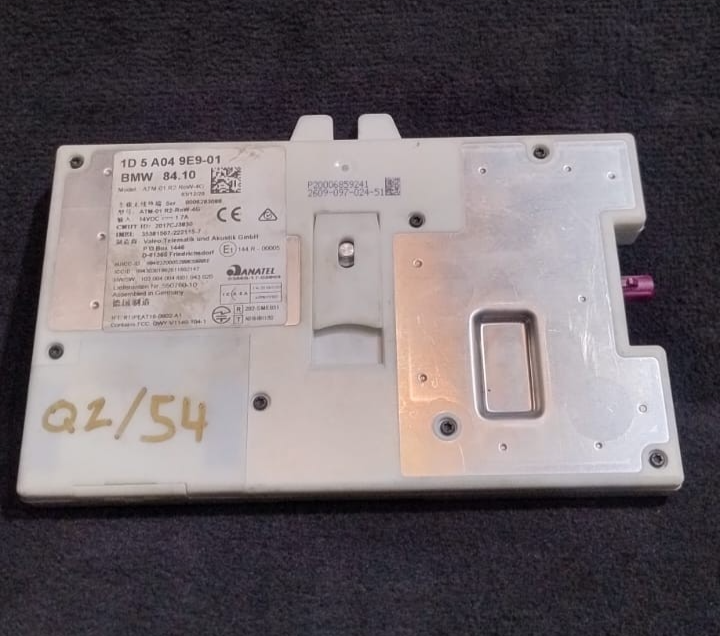 2021 BMW X1 F48 OEM TELEMATICS COMMUNICATION CONTROL MODULE 1D5A049E7