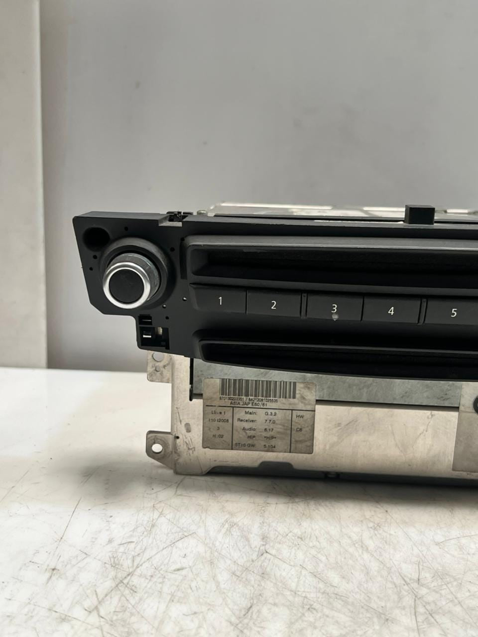 2008 BMW 1 Series E87 525i CCC NAV MODULE 3 CD DVD Audio Player 9185526 OEM