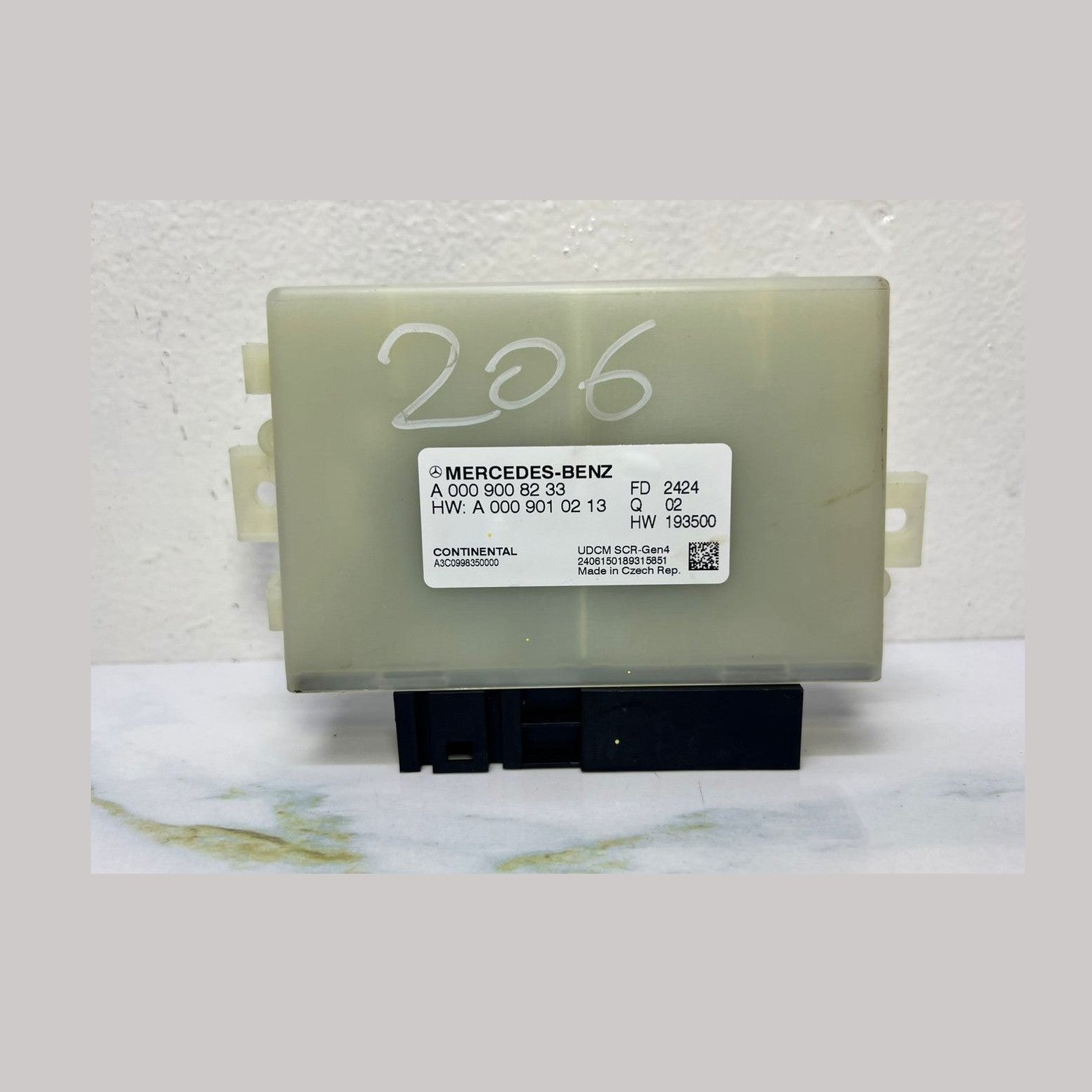 Mercedes W206 C-Class Exhaust Gas Aftertreatment Control Module A000 9008233 OEM